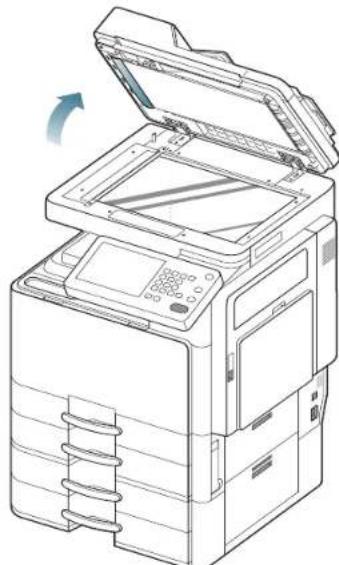 SAMSUNG SCX8230NA - Bourrage du papier d'origine dans la zone de sortie recto/verso du scanner - 5