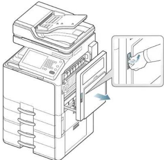 SAMSUNG SCX8230NA - Bourrage papier à l'intérieur de l'appareil (bourrage de cadrage) - 3