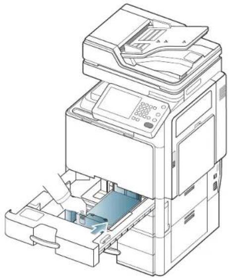 SAMSUNG SCX8230NA - Chargement de papier dans le bac - 8