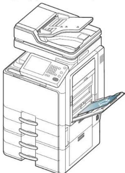 SAMSUNG SCX8230NA - Conseils pour l'utilisation du bac polyvalent - 3
