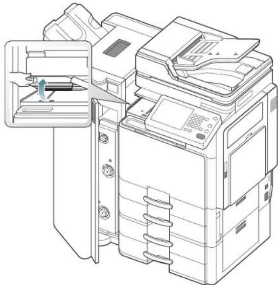 SAMSUNG SCX8230NA - Bourrage papier à l'entrée du mécanisme de livret (finisseur de livret 3 250 feuilles uniquement) - 3