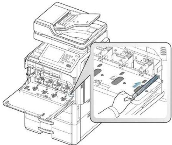 SAMSUNG SCX8230NA - Nettoyage du bâtonnet pour la poussière de papier et des chargeurs des unités d'imagerie - 7