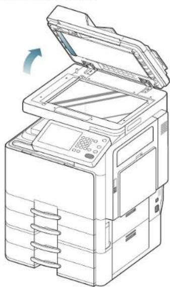 SAMSUNG SCX8230NA - Bourrage du papier d'origine dans la zone de sortie du scanner - 5
