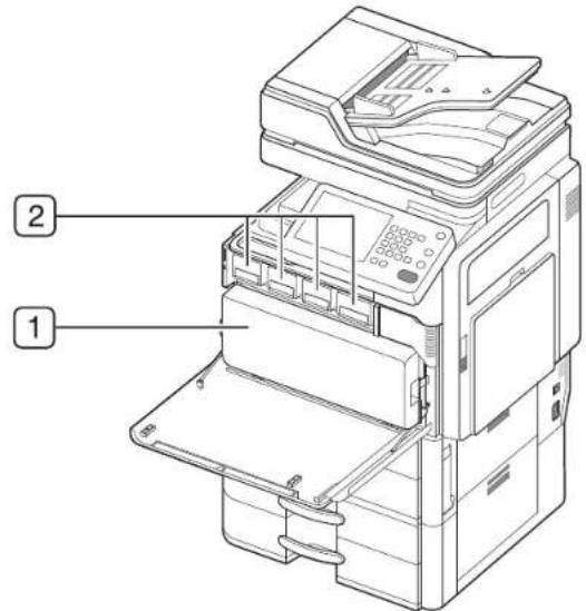SAMSUNG SCX8230NA - Description de l'appareil - 4