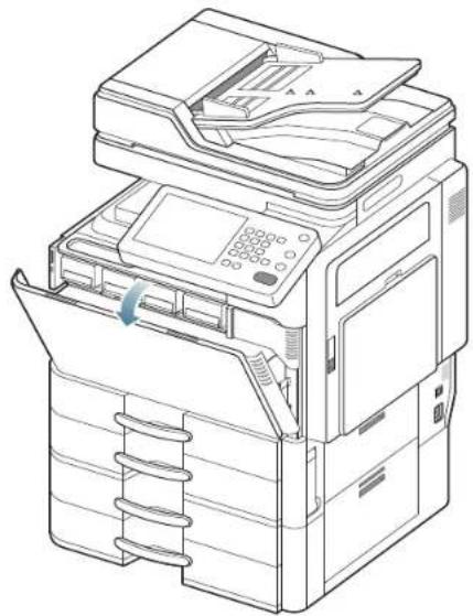 SAMSUNG SCX8230NA - Remplacement du récupérateur de toner usagé - 1