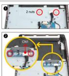 Shuttle XS35703 V3L - installation du disque du - 5