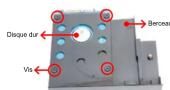 Shuttle XS35703 V3L - installation du disque du - 7