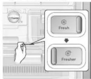 SAMSUNG RZ90HAWW - VERWENDEN DES FRISCHHALTEFACHS - 1
