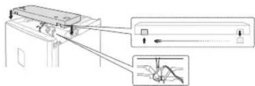 SAMSUNG RZ90HAWW - INVERSION DU SENS D'OUVERTURE DE LA PORTE DU CONGÉLATEUR - 23
