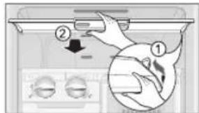 SAMSUNG RZ90HAWW - Pokrywa górnaj polki - 1