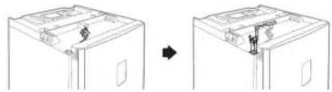 SAMSUNG RZ90HAWW - ZMIANA KIERUNKU OTWIERANIA DRZWI ZAMRAŽARKI - 5