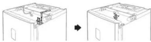 SAMSUNG RZ90HAWW - INVERSION DU SENS D'OUVERTURE DE LA PORTE DU CONGÉLATEUR - 22