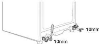 SAMSUNG RZ90HAWW - ZMENA OTVÁRANIA DVERÍ MRAZNIČKY - 9