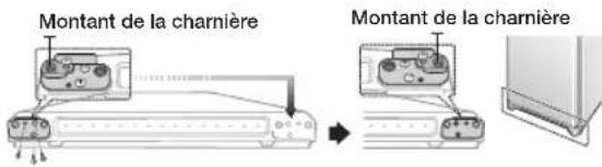 SAMSUNG RZ90HAWW - INVERSION DU SENS D'OUVERTURE DE LA PORTE DU CONGÉLATEUR - 13