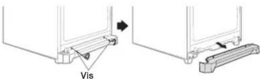 SAMSUNG RZ90HAWW - INVERSION DU SENS D'OUVERTURE DE LA PORTE DU CONGÉLATEUR - 9