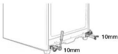 SAMSUNG RZ90HAWW - INVERSION DU SENS D'OUVERTURE DE LA PORTE DU CONGÉLATEUR - 12