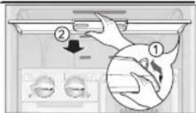 SAMSUNG RZ90HAWW - Kryt vrchnej policky - 1