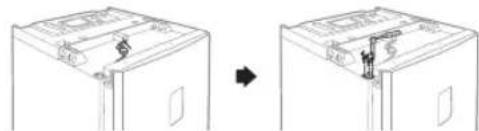 SAMSUNG RZ90HAWW - INVERSION DU SENS D'OUVERTURE DE LA PORTE DU CONGÉLATEUR - 5