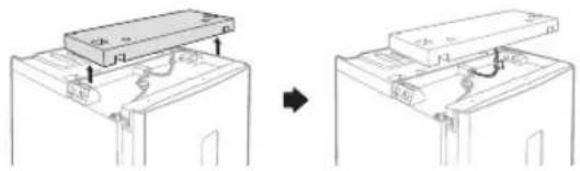 SAMSUNG RZ90HAWW - ZMIANA KIERUNKU OTWIERANIA DRZWI ZAMRAŽARKI - 4