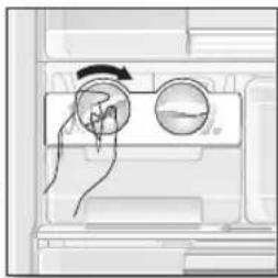 SAMSUNG RZ90HAWW - De ijsblokjes verwijderen - 1