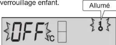 SHARP SJWS320TBK - Verrouillage infant (sauf pour SJ-RM320T) - 1
