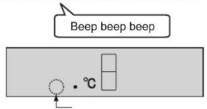 SHARP SJWS320TBK - To set sound "ON" - 1