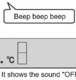 SHARP SJWS320TBK - Sound ON/OFF - 2