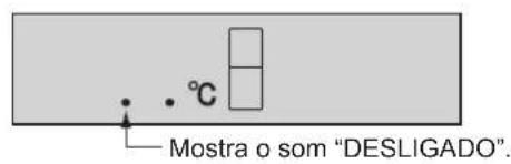 SHARP SJWS320TBK - Som LIGADO/DESLIGADO - 3