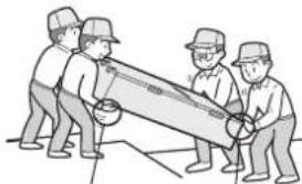 SHARP SJWS320TBK - Lors d'un déplacement - 1