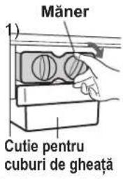 SHARP SJWS320TBK - Dispositiv pentru prepara cuburilor 10. de gheata Mner - 1