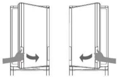 SHARP SJWS320TBK - OBOJSTRANNE OTVÁRATEL'NE DVERE (Iba SJ-WS320T, SJ-WP320T) - 1