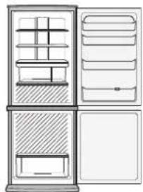 SHARP SJWS320TBK - La quantité d'énergie consommée par ce modèle est mesurée selon le standard international de performance du réfrigérateur. - 2
