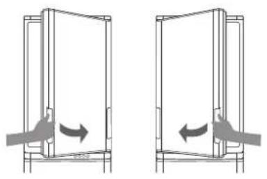 SHARP SJWS320TBK - KÉTIRÁNYU AJTÓNYITÁS (Csak SJ-WS320T, SJ-WP320T) - 1