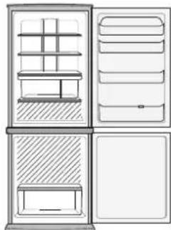 SHARP SJWS320TBK - Több éelmiszer tárolhato, ha a következto tartozekokat az alabbi abran felttuntetett modon eltávolitja. - 1