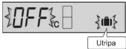 SHARP SJWS320TBK - Počitniški način (Razen pri SJ-RM320T) - 1