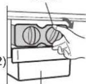 SHARP SJWS320TBK - Külmikuriulid 32 tk) - 2
