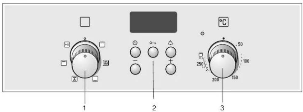 SIEMENS HB331E0 - Kezelőfelület - 1