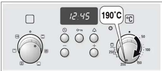 SIEMENS HB331E0 - Fütési módok és hömérséklet - 2