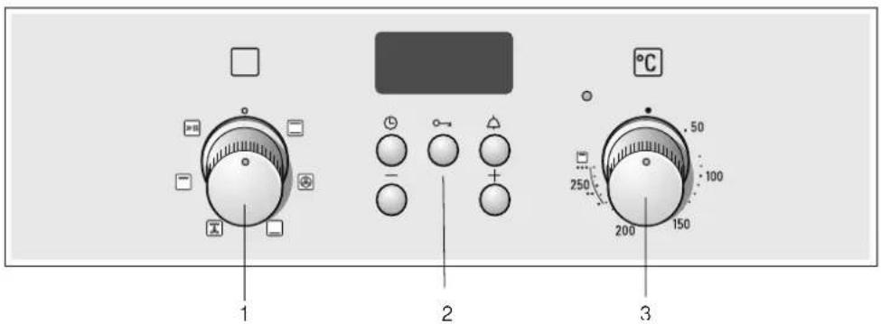 SIEMENS HB331E0 - Control panel - 1