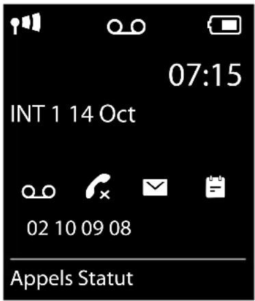 SIEMENS Gigaset C620 - Listes de messages - 1