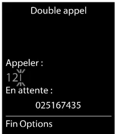 SIEMENS Gigaset C620 - Rappel automatique - 1