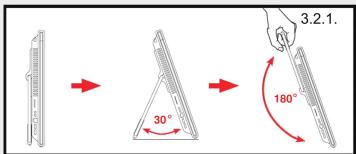 Shuttle X 5031TA - Positionnement sur le bureau - 1