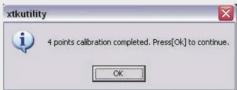 Shuttle X 5031TA - Calibration (optionnel) - 3