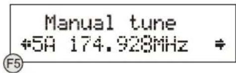 SCANSONIC DA300 - DAB manual tune - 2