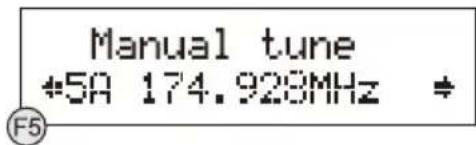 SCANSONIC DA300 - Sintonizzazione manuale DAB - 2