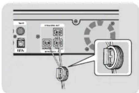 SAMSUNG HTFS9209 - Für das Laufsprecherkabel - 1