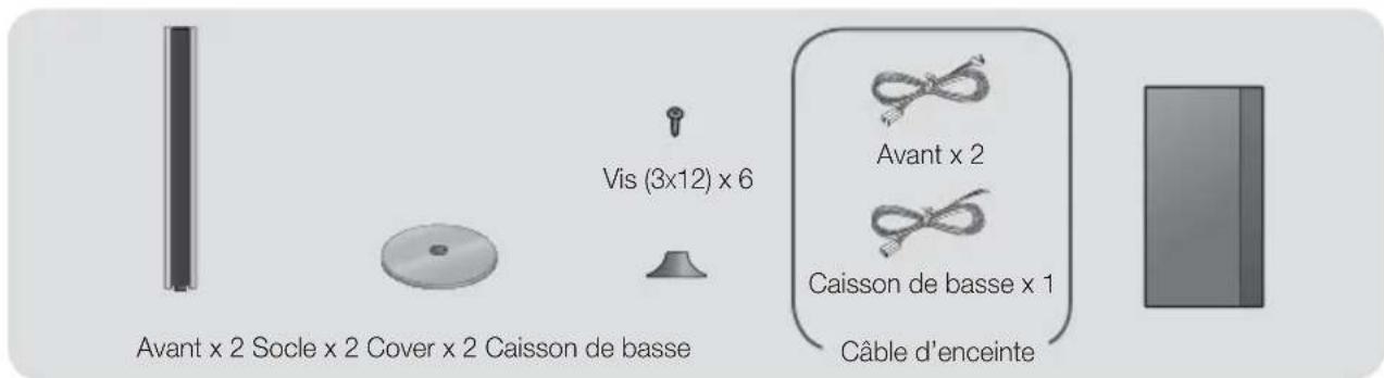 SAMSUNG HTFS9209 - Accessoires des enceintes - 1