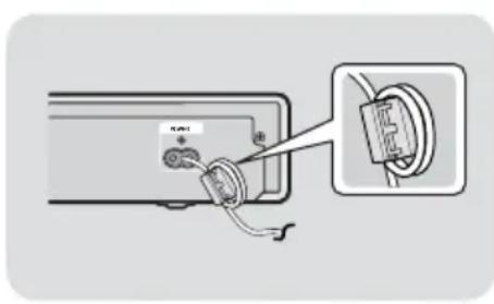 SAMSUNG HTFS9209 - Für das Netzkabel - 1