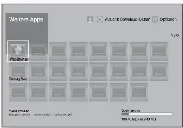 SAMSUNG HTFS9209 - Verwendend des Alles heruntergeladen Bildschirms - 1
