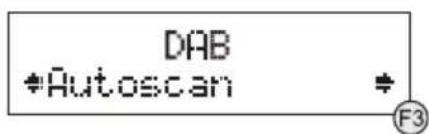 SCANSONIC DA88 - Sintonia manuale delle stazione DAB - 1